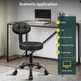 thumbnail image 3 of Silla giratoria ajustable Stool BFTOU con respaldo y ruedas, 3 of 7