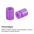 thumbnail image 4 of RC Anti Vibración Goma Bolas para RC F4 F7 Vuelo Control M3x8mm Golpe Absorción Bolas (Morado), Paquete de 12, 4 of 6