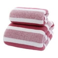 thumbnail image 2 of Envoltura de ducha,Toalla de ducha,Toalla de cuerpo suave,Envoltura de toalla altamente absorbente,Toalla de baño casera para ducha,gimnasio,viajes,al rojo, 2 of 8