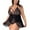 Black, variant on FhsagQ Womens Lingerie Set Luminous Large Siza Underwear Hollow Fishnet Womens Lingerie Crotchless Plus Size Plus Size Lingerie for Women 5X-6X Black XXXL