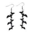 thumbnail image 2 of Eoozwa 2 Packs Halloween Acrylic Earrings Black Pendant Dangle Earrings for Women Spooky Holiday Party Costume Accessories Lightweight Gothic Jewelry Gift, 2 of 6