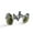 Color 2, variant on PhooArto Men's Classic Stainless Steel, Steam Train Railway Cufflinks Business Wedding Shirts, Black