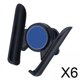 thumbnail image 1 of 6 Soportes Para Teléfono De Coche Con Rotación Automática De 360 Grados Y Navegación Para Teléfonos De 4,5 A 6,2 Pulgadas, Color Azul, 1 of 7