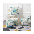 Spring Pillow Covers 18X18 Set of 4 Farmhouse Throw Pillows Spring
