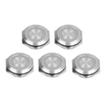thumbnail image 1 of 5Pcs Momentary Push Button Switch Metal Auto Reset Ultra Thin Waterproof with LED 25mmDC3~6V White, 1 of 5