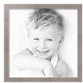 thumbnail image 2 of ArtToFrames 19" x 19" Latte Picture Frame, 19x19 inch Brown MDF Poster Frame (WOM-5363),  Pack, 2 of 8
