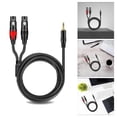 thumbnail image 2 of Flexible 3.5mm to 3Pin Female Cable Auditory Connectors PVC Shell, 2 of 17