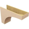 thumbnail image 5 of 11"W x 33"D x 22"H Classic Stockport Rough Cedar Woodgrain TimberThane Corbel, Primed Tan, 5 of 6