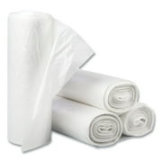 Inteplast Group High-Density Can Liner 38 x 60 60gal 14mic Clear 25/Roll 8 Rolls/Carton S386014N