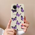thumbnail image 1 of Cases For Oppo Reno 10 Pro 5G Heart Butterfly Full Protection Soft Liquid Silicone Black Phone Cover For Oppo Reno10Pro Funda TYW13 OPPO Reno 10, 1 of 6