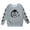 Grey, variant on Girls Halloween Cat Pumpkin Printed Pullover Hoodie Soft Loose Fit Crewneck Sweatshirt Cozy Fall Winter Outwear