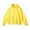 Yellow, variant on Mens Hoodie Qiggri Men's Leisure Hooded Sweatshirt Solid Color Shoulder Sleeves Long Sleeved Hoodies