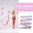 thumbnail image 1 of Cinta de danza con purpurina intermitente Gimnasia Ballet Palo giratorio (4m rosa), 1 of 6