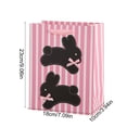 thumbnail image 3 of NWOKYZGH 6 Pcs Easter Gift Bags Bunny Paper Treat Bags with Pink Bow Ribbon and Handles Happy Easter Party Favor Tote for Girls Business Birthday Party Favors, 3 of 6