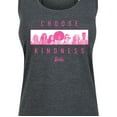 thumbnail image 3 of Barbie - Choose Kindness - Women's Racerback Tank Top, 3 of 5