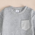 thumbnail image 7 of NOLDARES Baby Boy Fall Winter Clothes 2 Piece Cotton Graphic Sweatshirt Tops Cotton Joggers Pants Toddler Outfits Clothing(Grey,12-18 M), 7 of 7