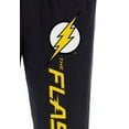 thumbnail image 3 of DC Comics Men's The Flash Lightning Bolt Logo Loungewear Pajama Pants, 3 of 5