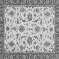 thumbnail image 1 of Ahgly Company Indoor Square Oriental Gray Traditional Area Rugs, 8' Square, 1 of 4