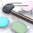 thumbnail image 2 of Silicone Storage Pouch Headphone Headsets Case for Small Electronic Gadgets, 2 of 16