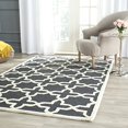 thumbnail image 2 of Safavieh Tapis de Transition Cambridge Gris Foncé - Carré 8', 2 of 5