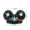 thumbnail image 3 of XiYin Car Fan, Electric 2 Speed 12V Coolin-g Circulator - 360 Degree Rotatable Auto Fan For Sedan SUV/RV/Boat/Auto Vehicles automotive exterior accessories, 3 of 9