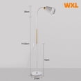 thumbnail image 1 of Floor Lamp Simple Floor Lamp Floor Light Wrought Iron LED Standing Lamp Adjustable Lamp Head Standing Reading Light for Living R, 1 of 6
