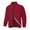 Red, variant on HKEJIAOI Men's Lightweight Jacket Jacquard Full Zip Stand Collar Casual Stylish Bomber Jacket Varsity Coat