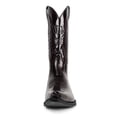 thumbnail image 2 of Western Men's Boots with Classic Embroidered Cowboy Boots for Men Retro Slip Resistant Pointed Toe Chunky Heel Mid Calf Pull On Boots, 2 of 6