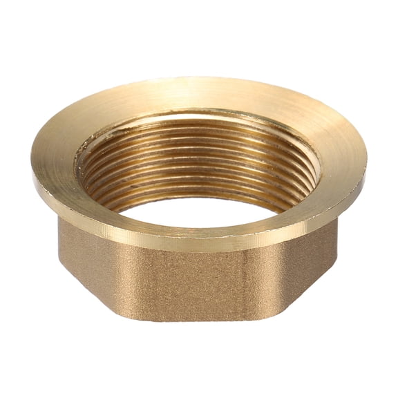 Uxcell Faucet Nut Fixed Base Copper Fixing Nut Tap Fastener ID 1.18" x H 0.59"