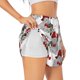 thumbnail image 1 of Balery Rabbit And Hedgehog Pantalones cortos deportivos para mujer con forro y dos bolsillos, elásticos, para entrenamiento, gimnasio, yoga-XX-Large, 1 of 7