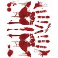 thumbnail image 3 of Halloween Window Sticker DIY Skeleton Handprint Window Cling Wall Sticker, 3 of 10