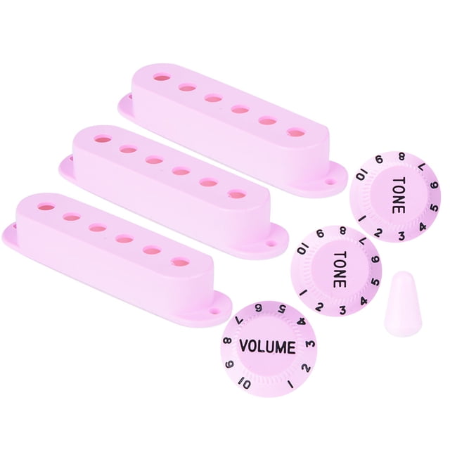 Punta de interruptor de guitarra, cubierta de pastilla de guitarra eléctrica, perilla de tono de guitarra, cubierta de pastilla, diseño aerodinámico