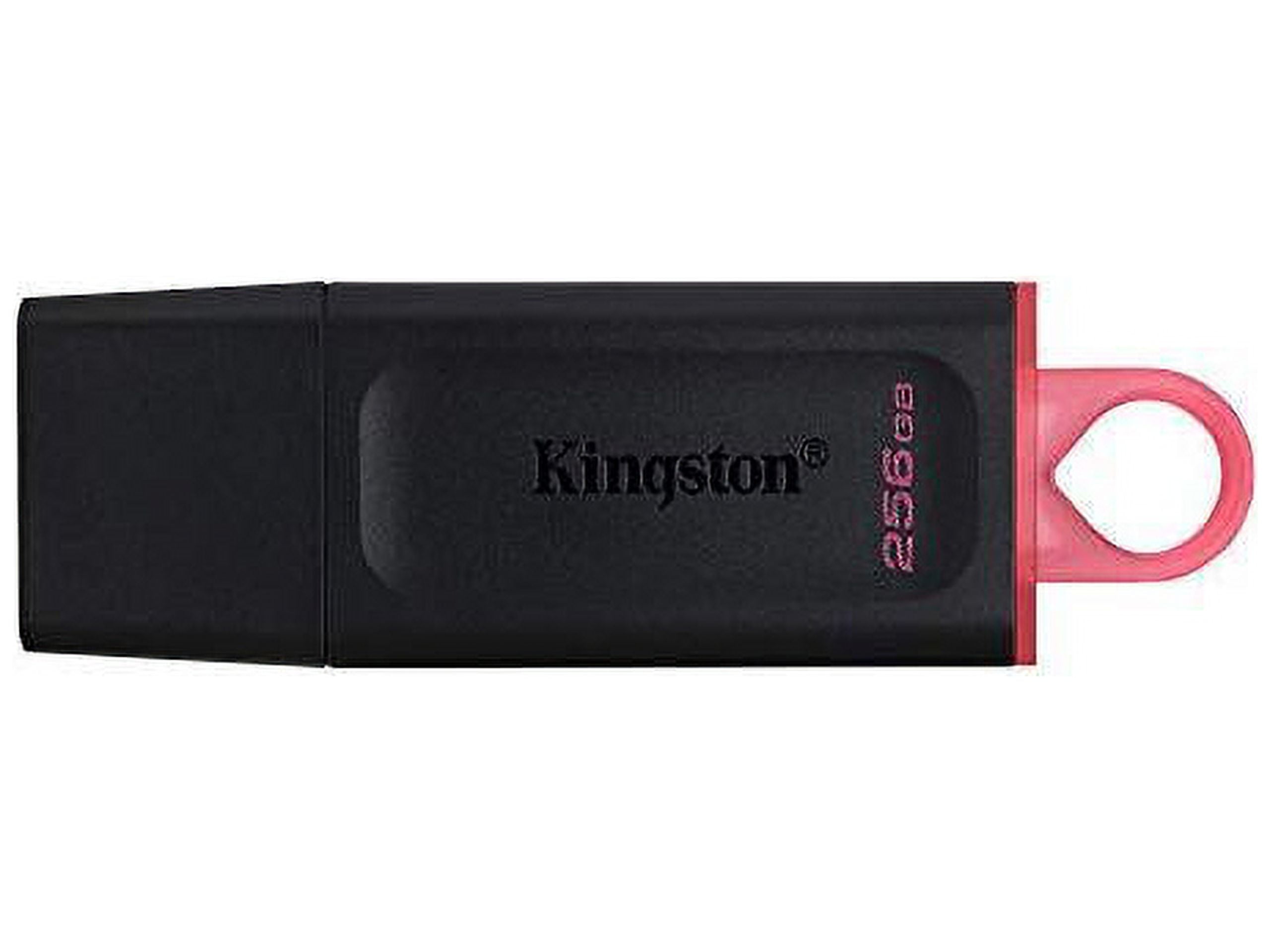 Kingston DataTraveler Exodia 256GB USB 3.2 (Gen 1) Flash Drive - 256 GB - USB 3.2 (Gen 1) - Black, Pink - 5 Year Warranty