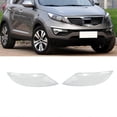 thumbnail image 5 of 1Pair Front Headlight Cover Transparent Lampshade for R 2009-2012 HeadLamp Glass Lens Replacement Shell, 5 of 5