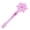 Pink, variant on NCQ Snowflake Wand: Princess Light Up Glow Wand for Christmas Halloween Party Supplies