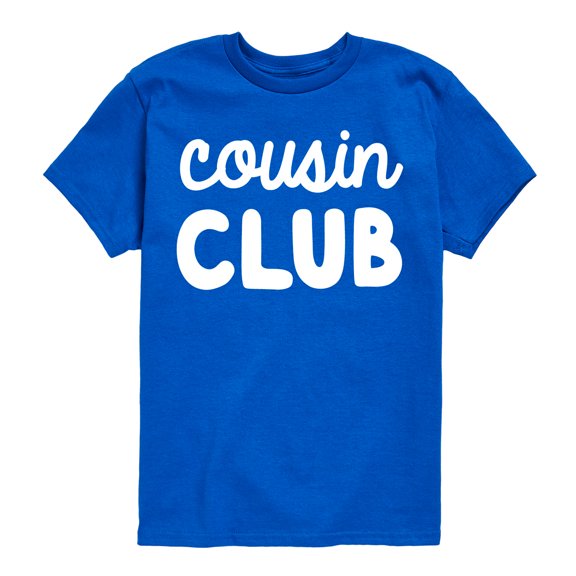 Instant Message - Cousin Club Short Sleeve Graphic T-Shirt