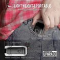 thumbnail image 2 of Luz de noche de lectura Led Clip regulable en luz de libro marcapáginas cama viaje Usb, 2 of 4