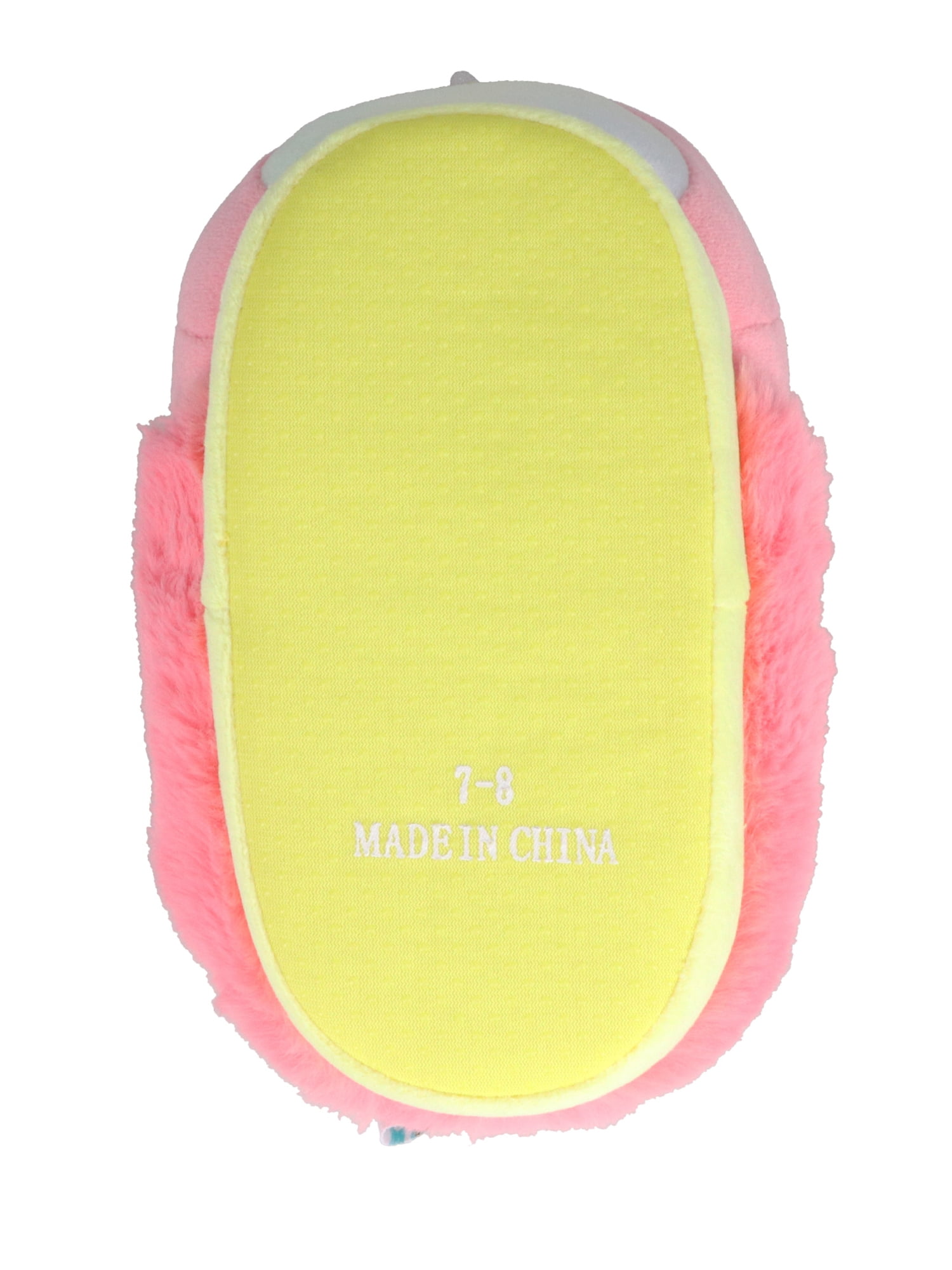 Squishmallows Toddler and Kids Character-head Scuff Slippers