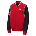 thumbnail image 2 of Youth Outerstuff Red/Black Chicago Bulls Two-Pointer Full-Zip Windbreaker, 2 of 3