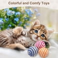 thumbnail image 3 of Uxcell Bite Resistant Catnip Playing, Durable and Interesting, Simulated Mouse Cat Teeth Chew Playing Catnip Filled (Colorful, 3 Pcs), Intended for Bedroom / Balcony (4.3 x 4.3cm), 3 of 7