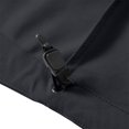 thumbnail image 5 of Men's Lightweight Hooded Windbreaker, Breathable Active Performance Waterproof Rain Shell Jacket with Multi Zipper Pockets, Outdoor Outerwear for Work, Commuting,Hiking & Fishing Black, 5 of 6