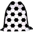 thumbnail image 1 of czcpp-Drawstring Backpack Bag Sport Gym Sackpack Volleyball Christmas Gifts for Kids, Soccer Ball,, 1 of 4