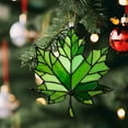 thumbnail image 4 of Taicans ‌Maple Leaf Sun Catcher - Maple Leaf Stained Glass Window Hanging Autumn Leaves Sun Catcher Decor Autumn Gifts for Women Suncatchers for Garden Home Windows Hanging Decoration,4in, 4 of 6