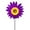 E, variant on Windmill Garden Feature Sunflower Motif Large Yard Outdoor Wind for Parties and