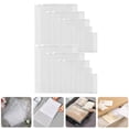 thumbnail image 2 of 10 Pack White PE Clothing Storage Bags with Sealing Design for Travel and Organization, 2 of 10