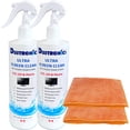 thumbnail image 1 of DUSTRONICS ULTRA-SCREEN CLEAN, Premium Professional Screen Cleaner With Micro Fibre Cloths. 2 x 500 ML, 2 x Micro Fibre Cloth, 1 of 8