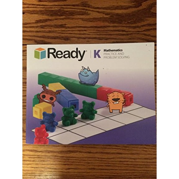 Pre-Owned Ready Mathematics Practice and Problem Solving Grade K, 9781495716782, 1495716783, Paperback,
