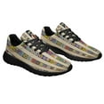 thumbnail image 6 of Peace Sign Hippie Shoes Sneakers Black Size 6, 6 of 7