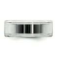 thumbnail image 3 of 925 Sterling Silver 8mm Polished Fancy Band Ring Size 10.5, 3 of 7
