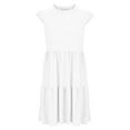 thumbnail image 5 of Ashirexll Flowy Dresses for Women, Womens Summer Dresses, Printed Sleeveless Round Neck Loose Comfortable Short Nightgown, 5 of 6